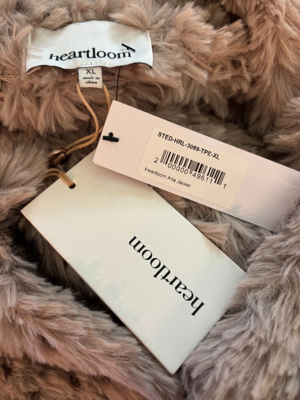 Heartloom "Aria Jacket" Extra Large NWT - Picture 5 of 7